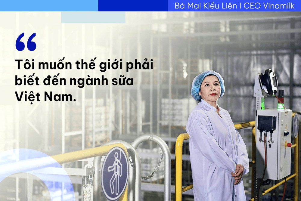 Những câu nói của bà Mai Kiều Liên làm nên "chất" Vinamilk