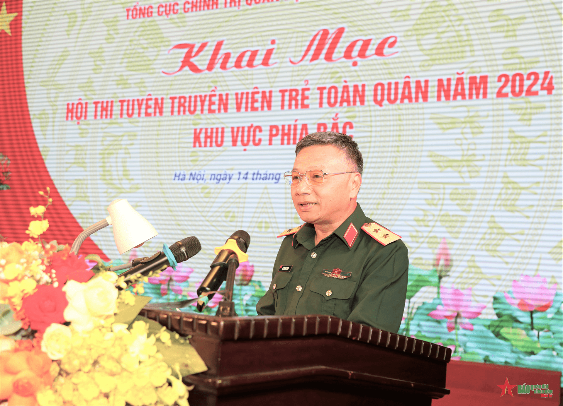 Khai mạc Hội thi tuyên truyền viên trẻ toàn quân khu vực phía Bắc