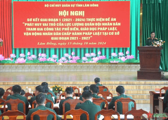 Lực lượng vũ trang tỉnh Lâm Đồng thực hiện hiệu quả Đề án 1371