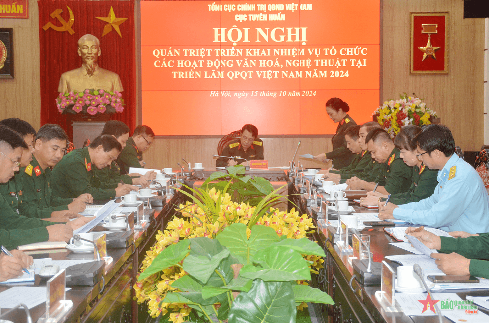 Phấn đấu triển khai tốt nhiệm vụ văn hóa, văn nghệ tại Triển lãm Quốc phòng quốc tế Việt Nam 2024