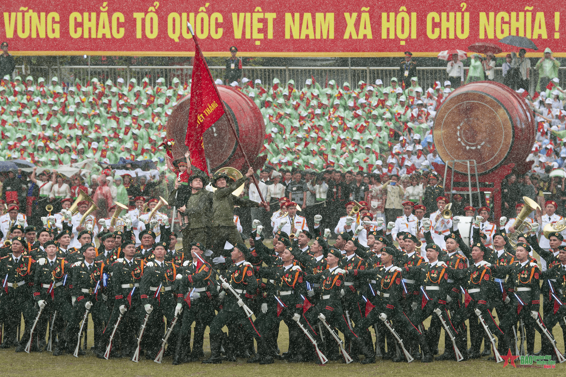 Ấn tượng lễ diễu binh, diễu hành Kỷ niệm 70 năm Chiến thắng Điện Biên Phủ