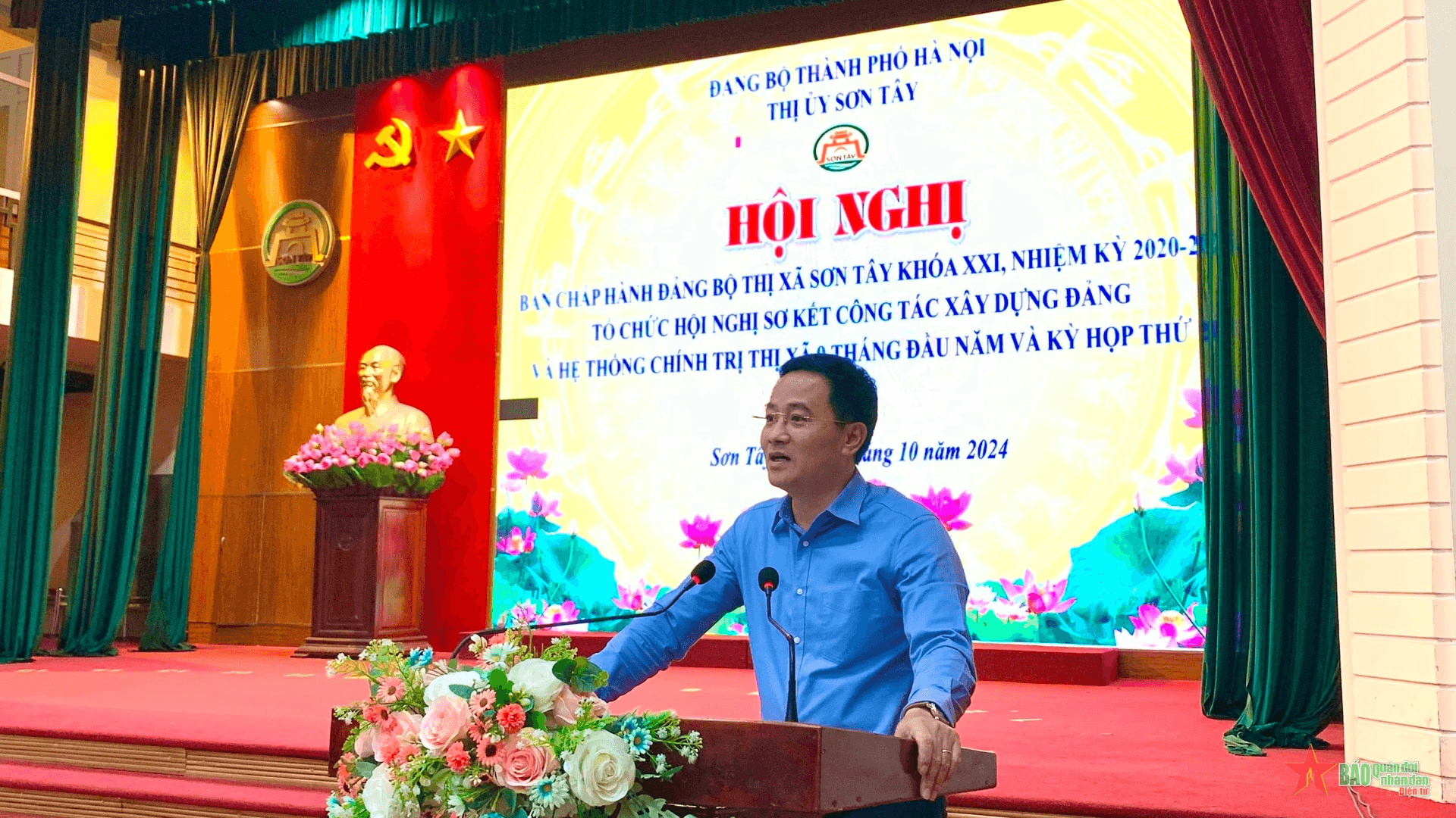 Chuẩn bị tổ chức chu đáo Lễ kỷ niệm 100 năm thành lập thị xã Sơn Tây
