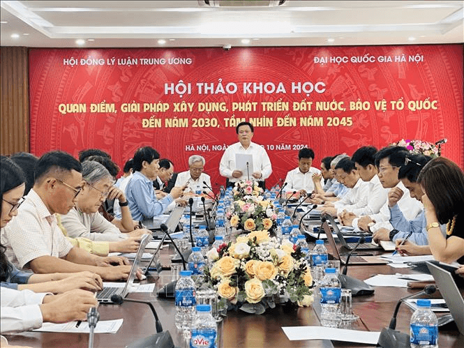 Luận cứ khoa học để hoạch định đường lối phát triển đất nước, bảo vệ Tổ quốc đến năm 2030, tầm nhìn 2045