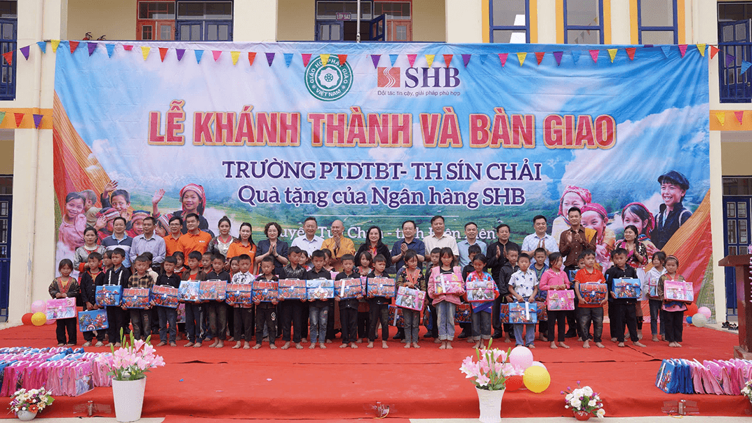 Khánh thành 2 công trình lớp học trị giá 12,5 tỷ đồng tại tỉnh Điện Biên do SHB trao tặng