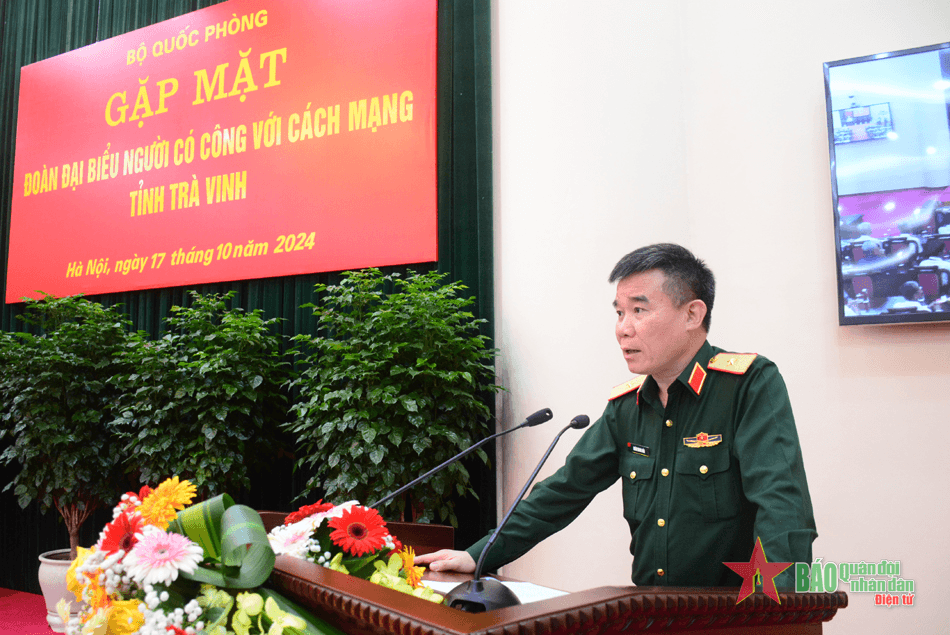 Bộ Quốc phòng tặng quà 60 đại biểu người có công tỉnh Trà Vinh