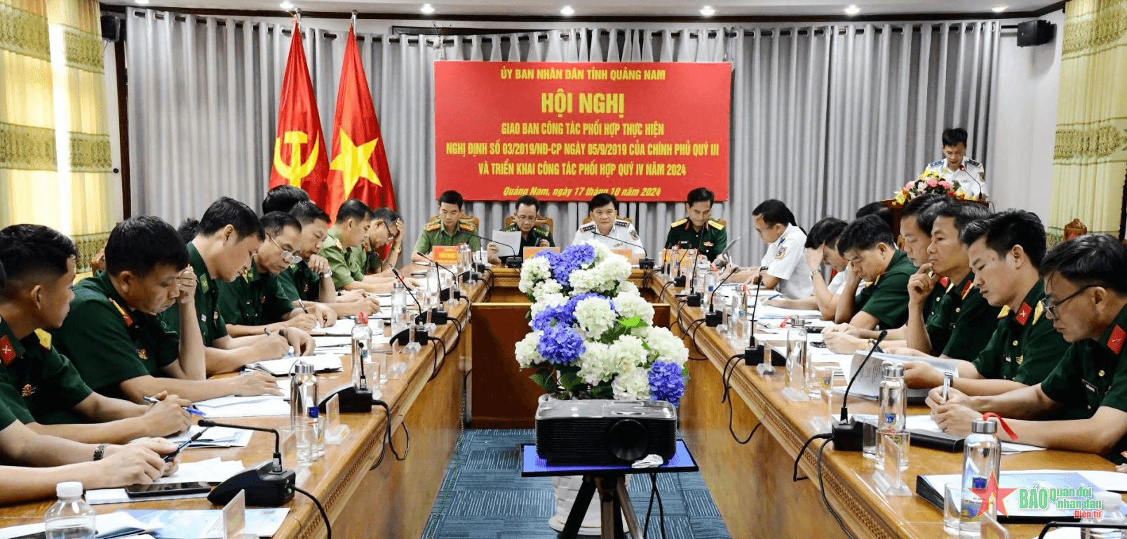 Vùng Cảnh sát biển 2 phối hợp với tỉnh Quảng Nam giữ vững an ninh chính trị, trật tự an toàn xã hội