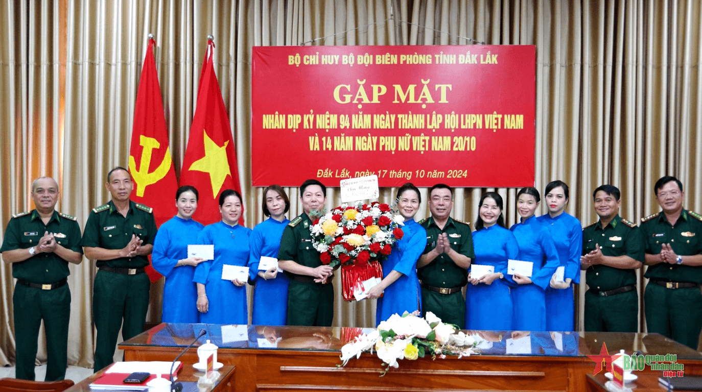 Phụ nữ Bộ đội Biên phòng tỉnh Đắk Lắk thực hiện tốt phong trào “Giỏi việc nước, đảm việc nhà”
