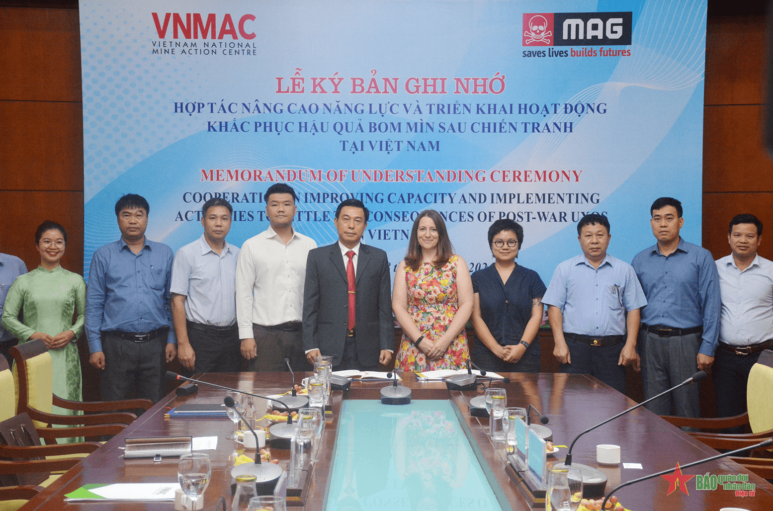 Hợp tác nâng cao năng lực khắc phục hậu quả bom mìn sau chiến tranh tại Việt Nam