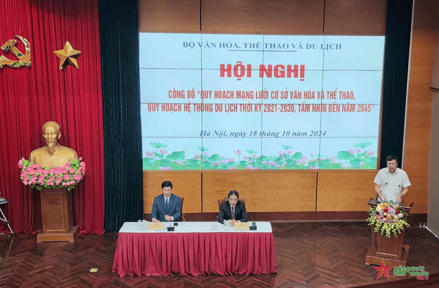 Công bố Quy hoạch hệ thống du lịch và mạng lưới cơ sở văn hóa, thể thao