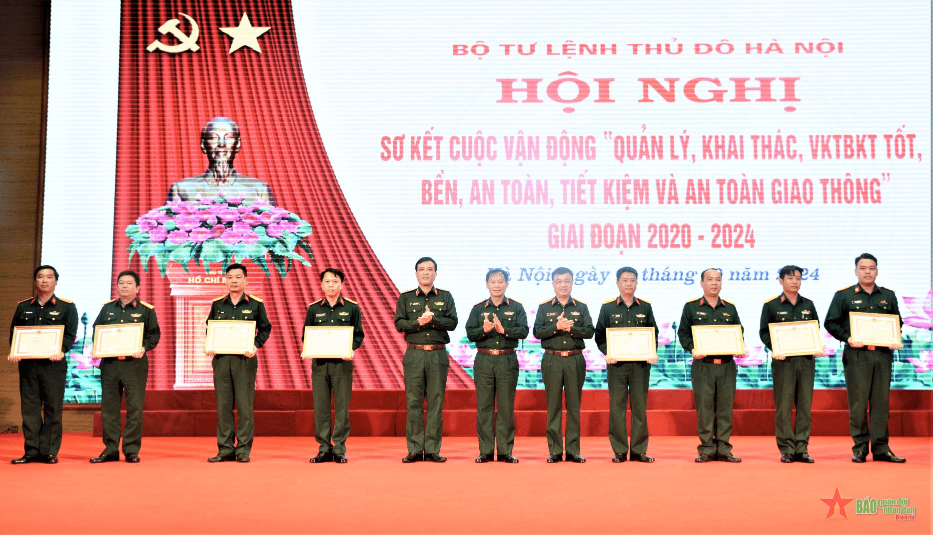 Bộ tư lệnh Thủ đô Hà Nội đẩy mạnh thực hiện Cuộc vận động 50 một cách toàn diện