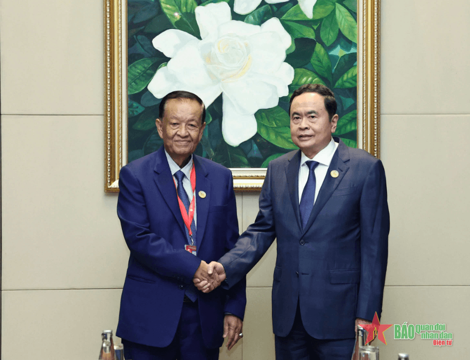 Chủ tịch Quốc hội Trần Thanh Mẫn tiếp Chủ tịch Quốc hội Thái Lan
