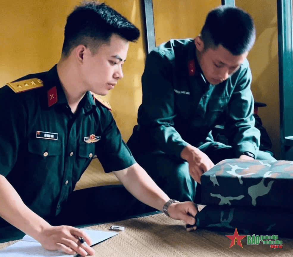 Sĩ quan trẻ tiêu biểu ở đơn vị tên lửa luôn thấu hiểu bộ đội