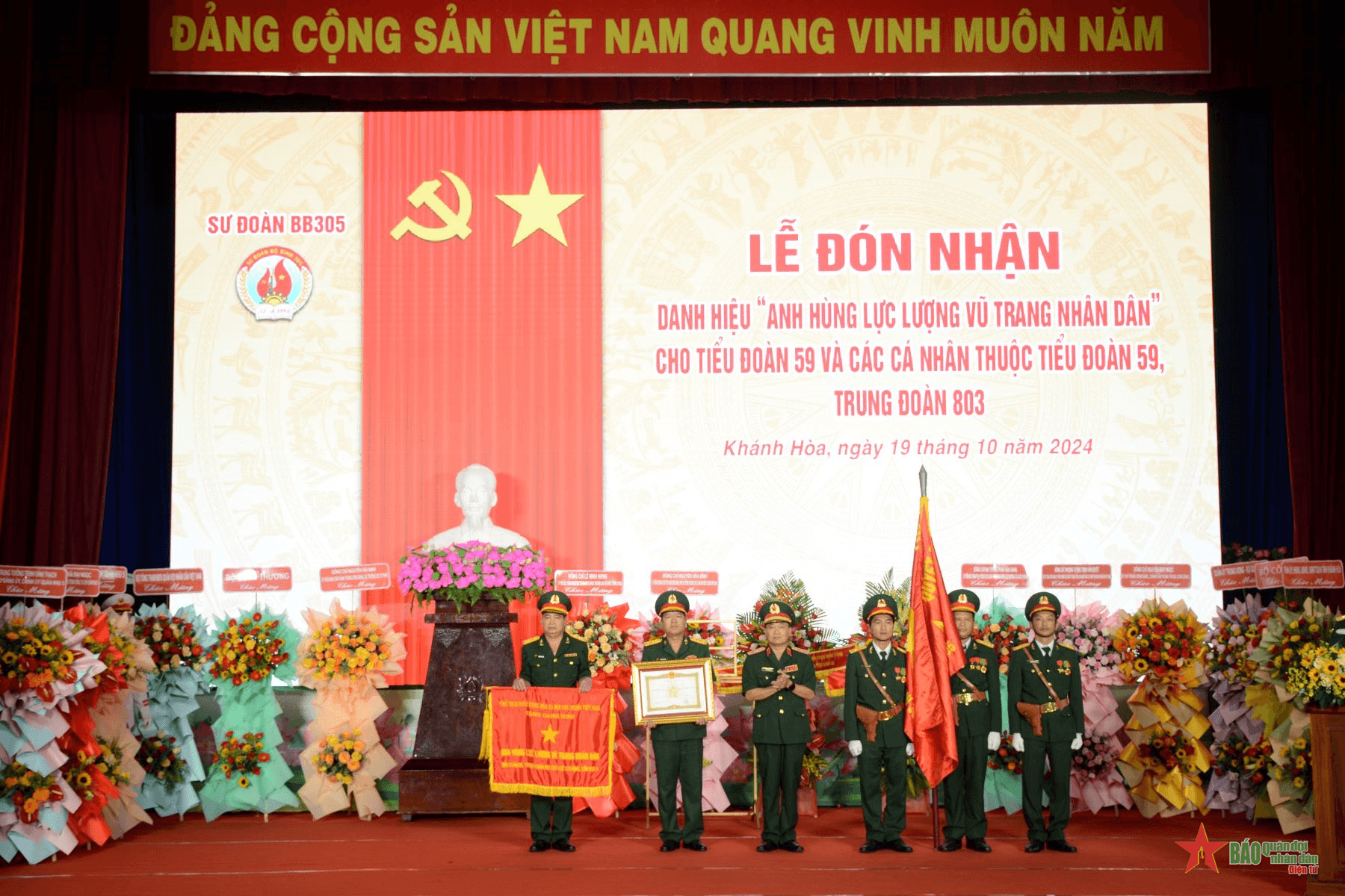 Tôn vinh Tiểu đoàn 59 và các cá nhân anh hùng