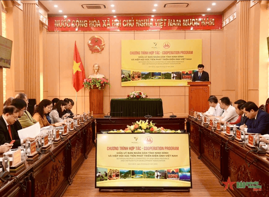 Đưa Ninh Bình trở thành trung tâm xây dựng và phát triển công nghiệp điện ảnh gắn với phát triển du lịch, văn hóa