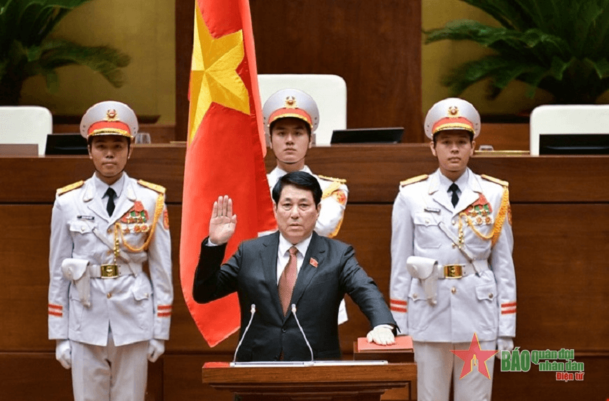 Thư chúc mừng đồng chí Lương Cường được bầu giữ chức Chủ tịch nước Cộng hòa xã hội chủ nghĩa Việt Nam