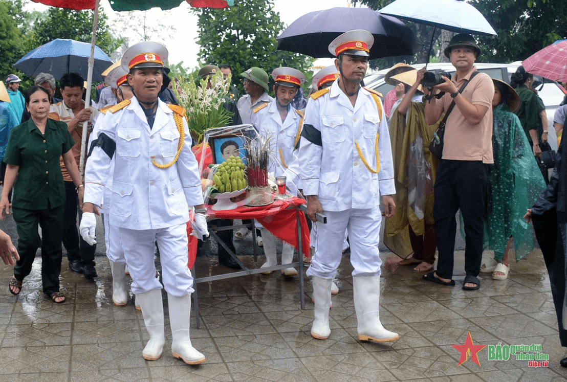 Thanh Hóa: Truy điệu, an táng hai liệt sĩ Lê Viết Hào và Ứng Văn Lệ