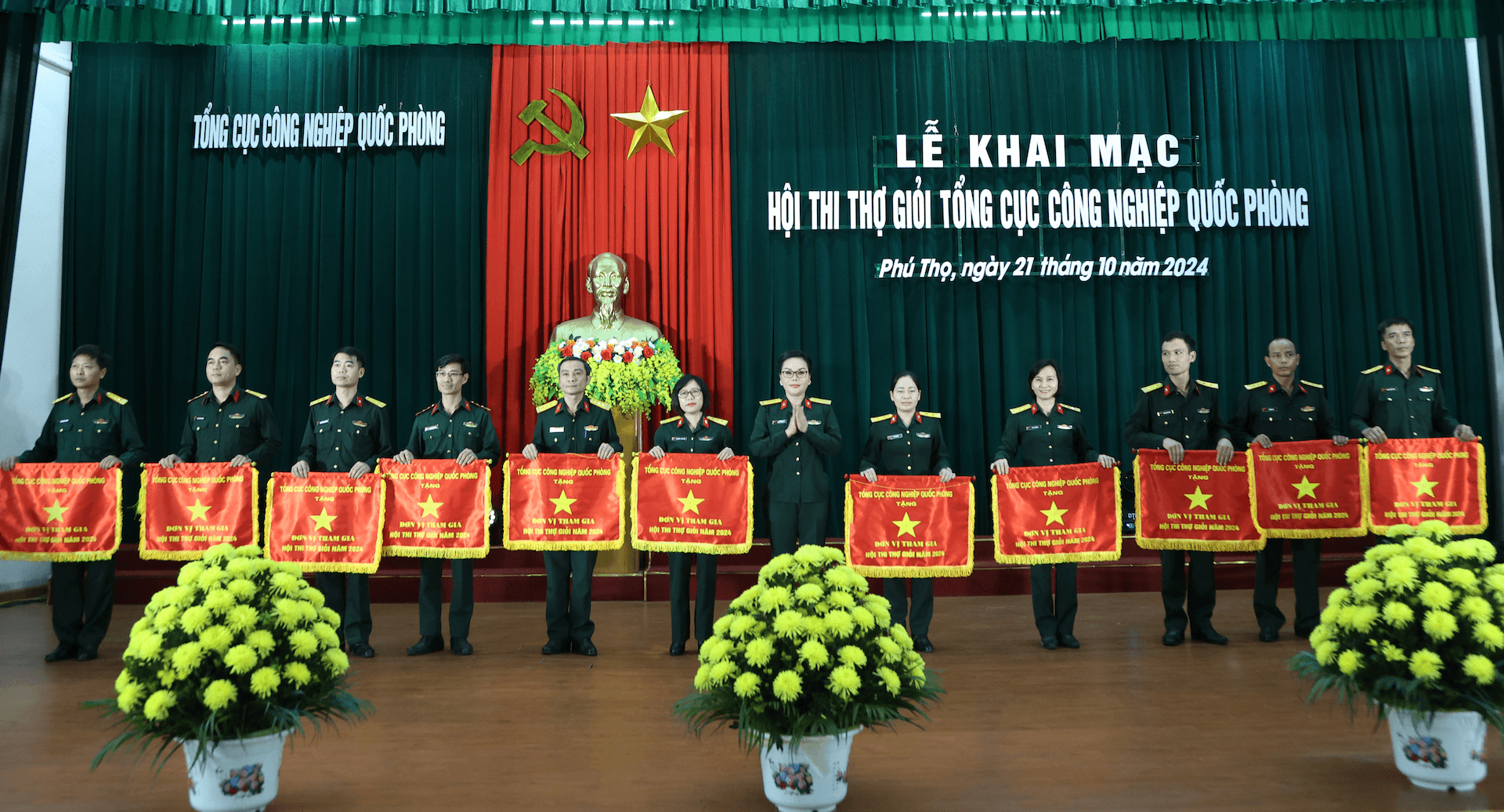 Khai mạc Hội thi thợ giỏi Tổng cục Công nghiệp Quốc phòng năm 2024
