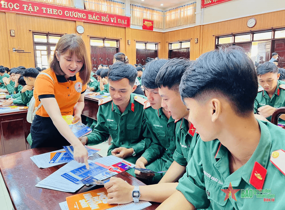Chủ động phối hợp giới thiệu việc làm cho quân nhân xuất ngũ