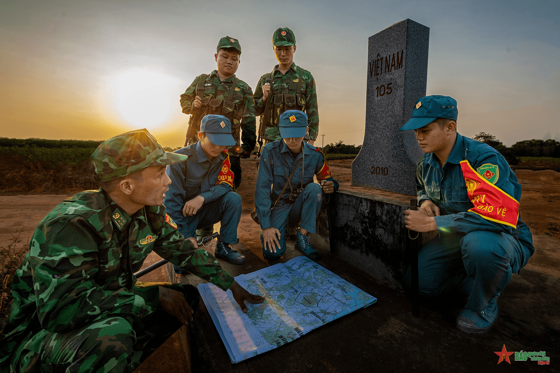 Chốt dân quân Bàu Sen
