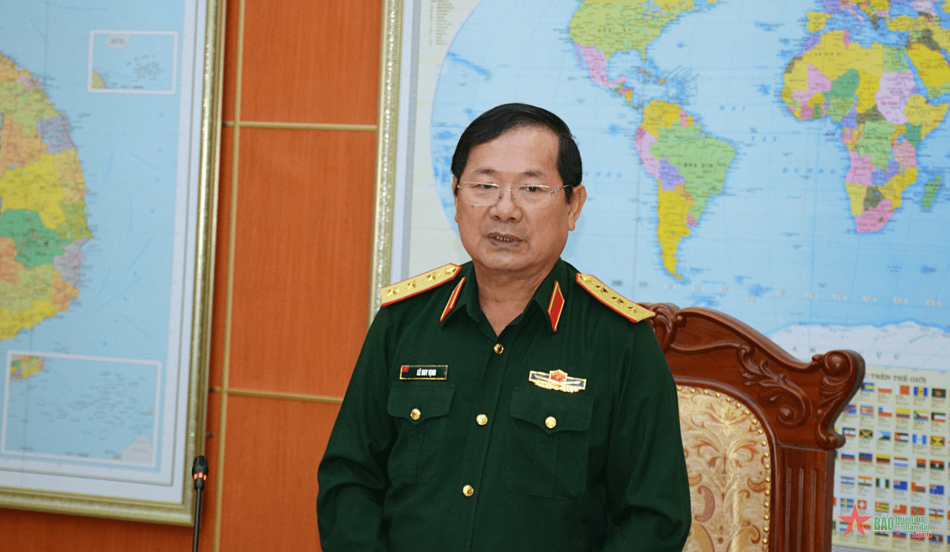 Thượng tướng Lê Huy Vịnh chủ trì họp Ban chỉ đạo hội thảo kỷ niệm 60 năm Chiến thắng Bình Giã