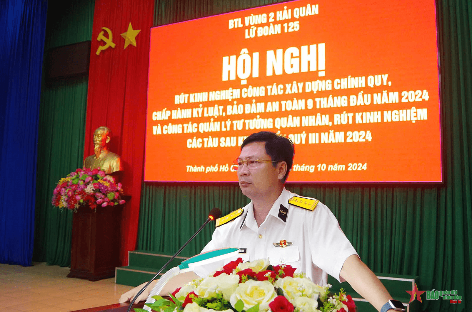 Lữ đoàn 125 thực hiện tốt công tác xây dựng nền nếp chính quy, quản lý kỷ luật, quản lý tư tưởng