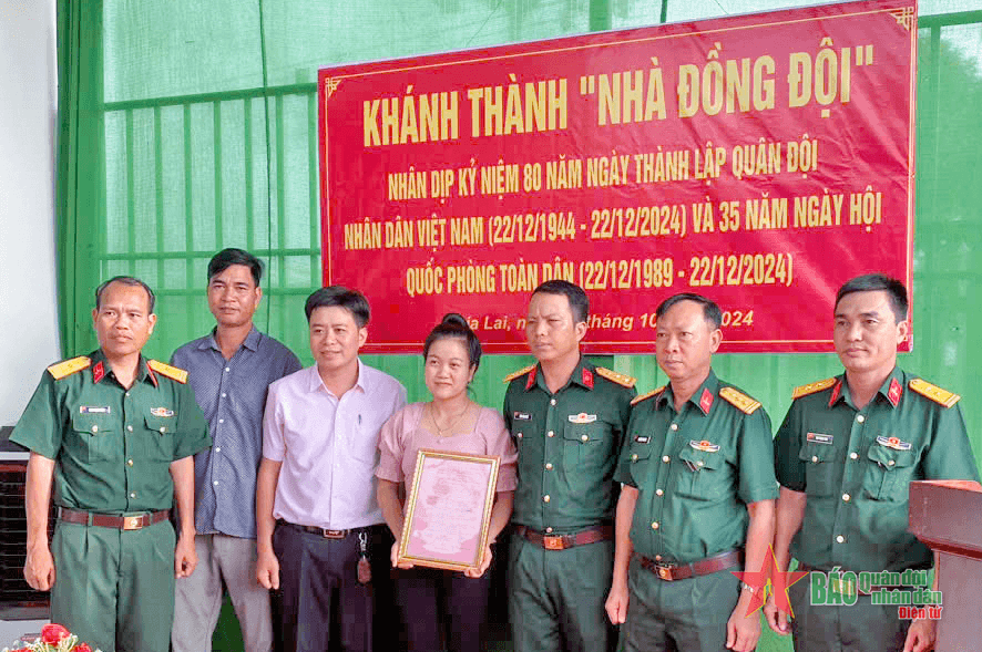 Lữ đoàn Pháo phòng không 234 khánh thành Nhà đồng đội