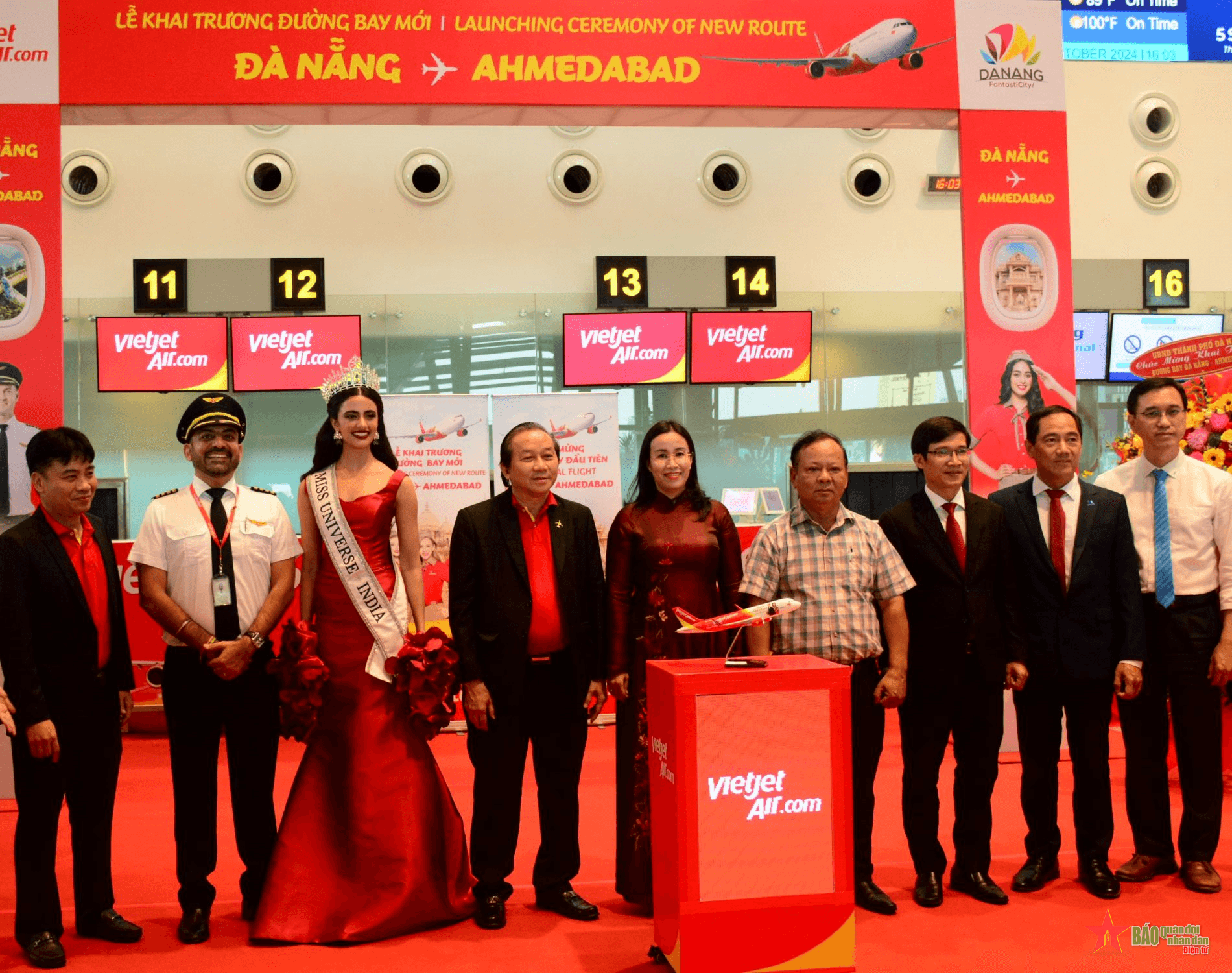 Khai trương đường bay Đà Nẵng - Ahmedabad (Ấn Độ)