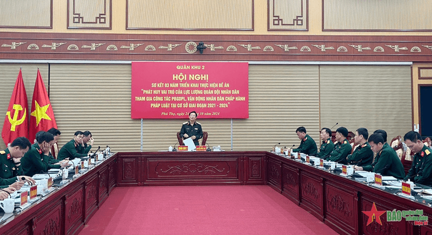 Quân khu 2: Thực hiện Đề án 1371 chủ động, trách nhiệm cao, hoàn thành tốt các mục tiêu, nhiệm vụ