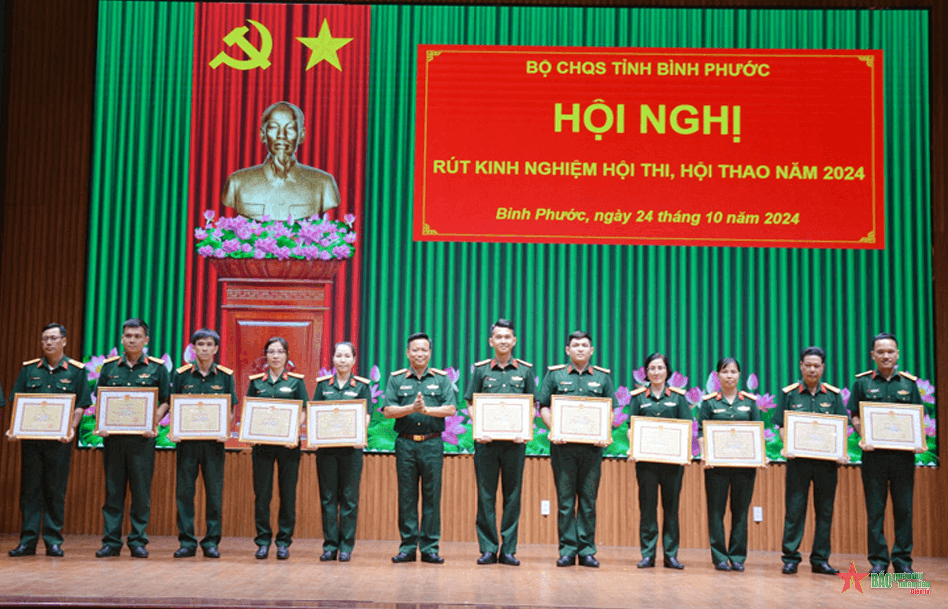 Bộ CHQS tỉnh Bình Phước nhiều biện pháp nâng cao chất lượng hội thi, hội thao