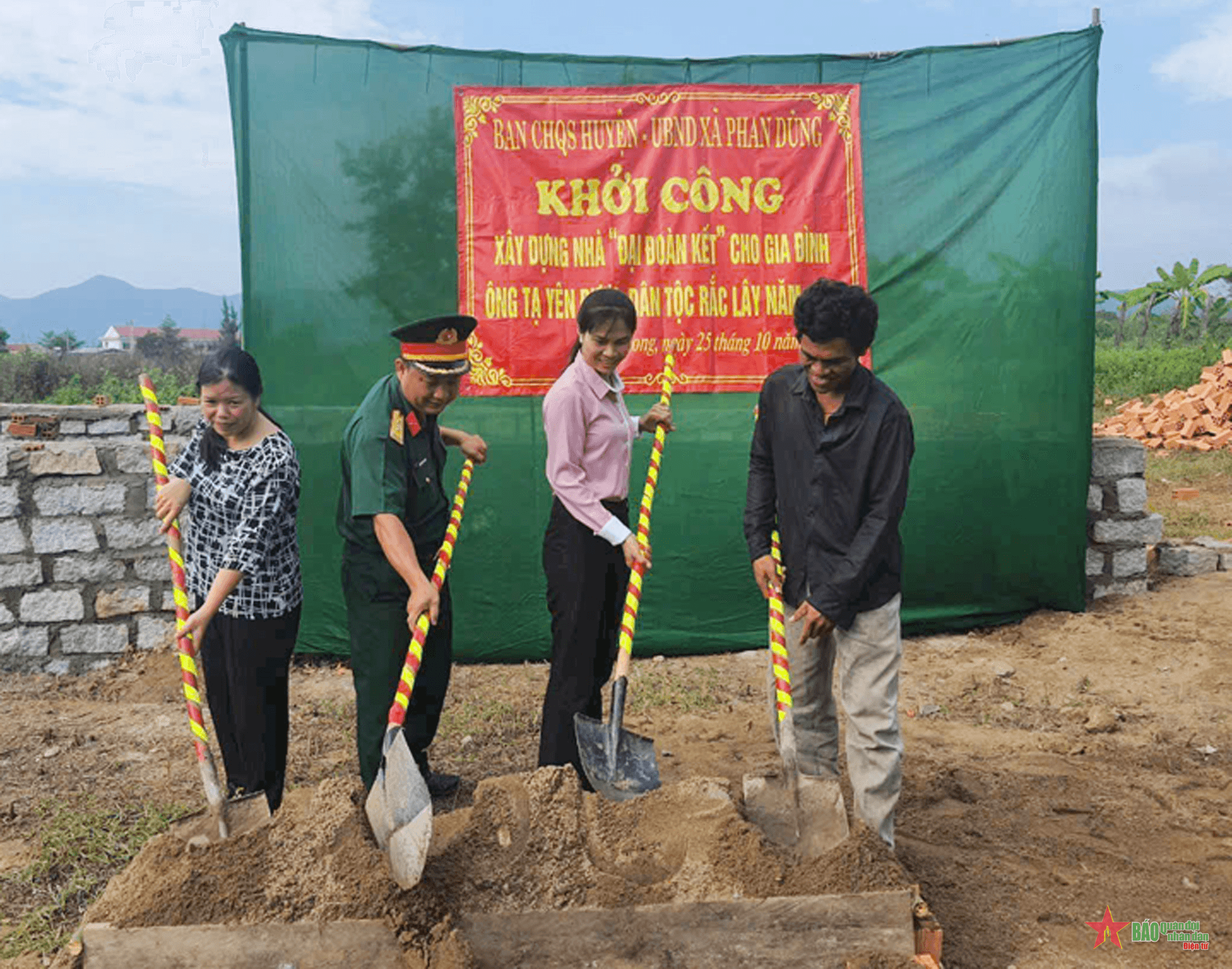 Bình Thuận khởi công xây dựng nhà “Đại đoàn kết” tặng hộ dân khó khăn
