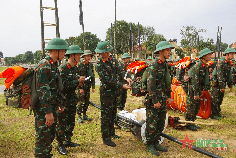 Lực lượng vũ trang tỉnh Quảng Trị triển khai công tác phòng, chống bão số 6