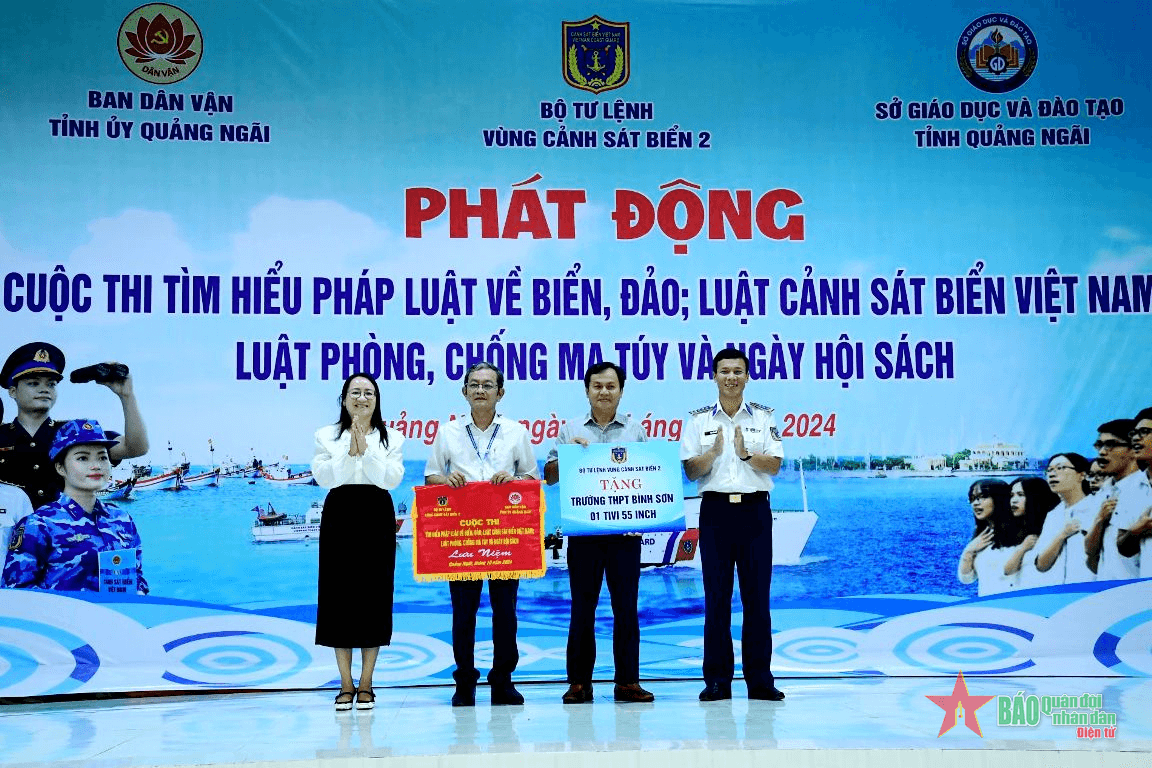 Vùng Cảnh sát biển 2 phát động Cuộc thi tìm hiểu pháp luật