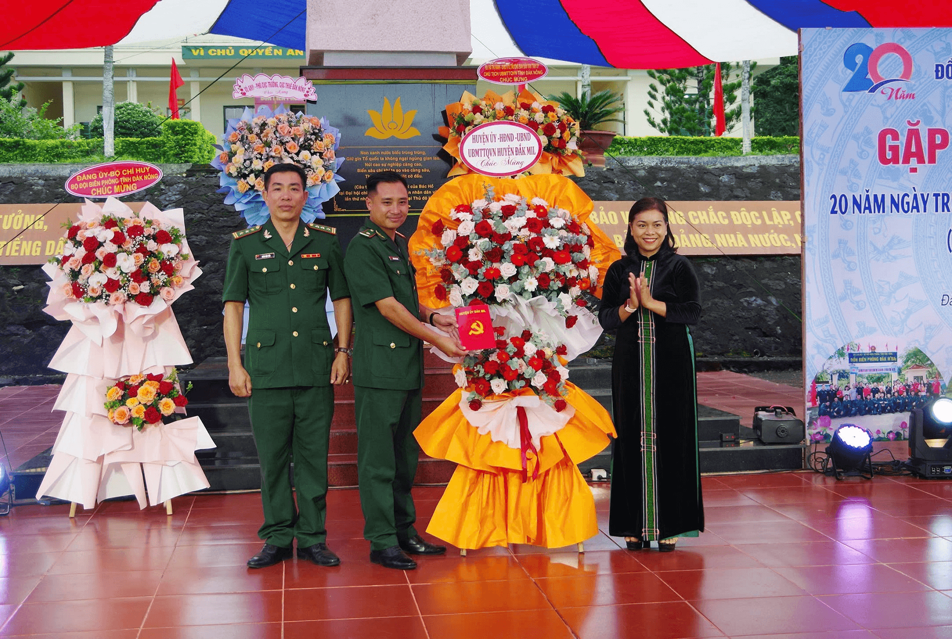 Bộ đội Biên phòng tỉnh Đắk Nông: Kỷ niệm 20 năm Ngày truyền thống Đồn Biên phòng Đắk M’Bai