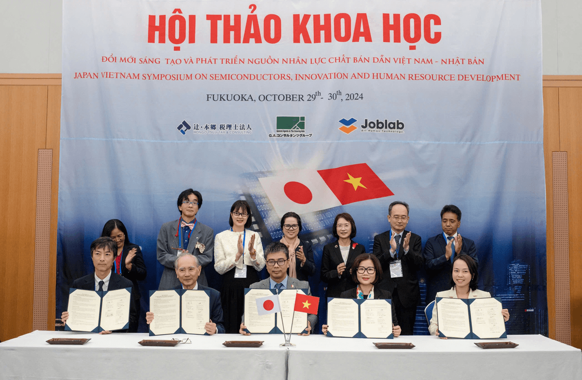 Hội thảo khoa học đổi mới sáng tạo và phát triển nguồn nhân lực chất bán dẫn Việt Nam - Nhật Bản