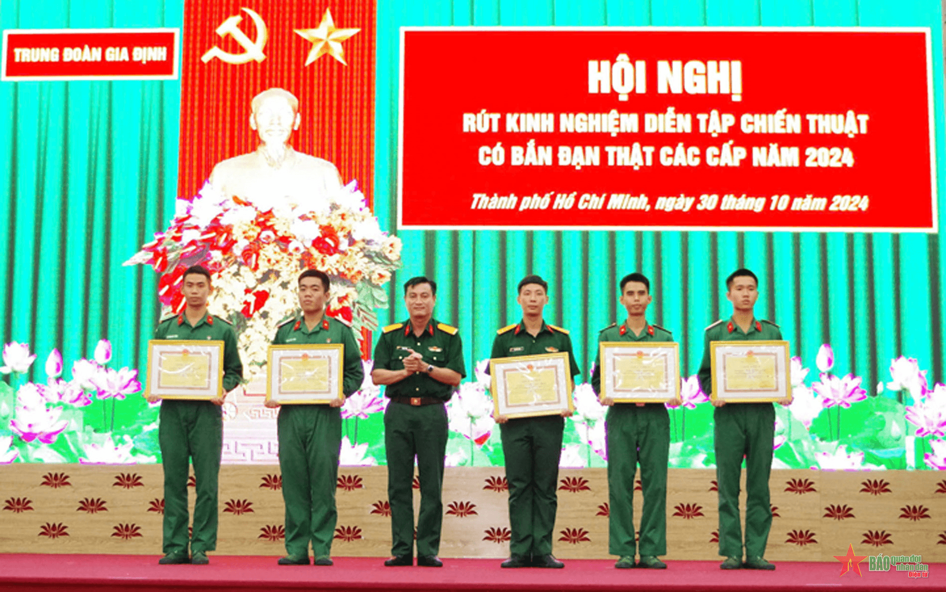 Trung đoàn Gia Định nhiều biện pháp nâng cao chất lượng diễn tập có bắn đạn thật