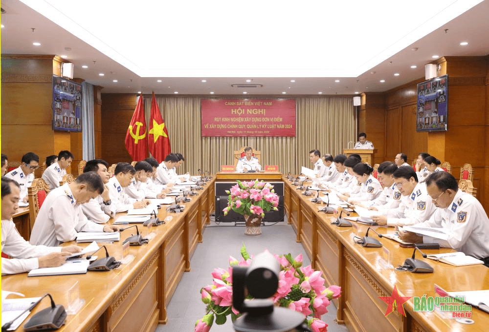 Cảnh sát biển Việt Nam nâng cao chất lượng xây dựng chính quy, quản lý kỷ luật