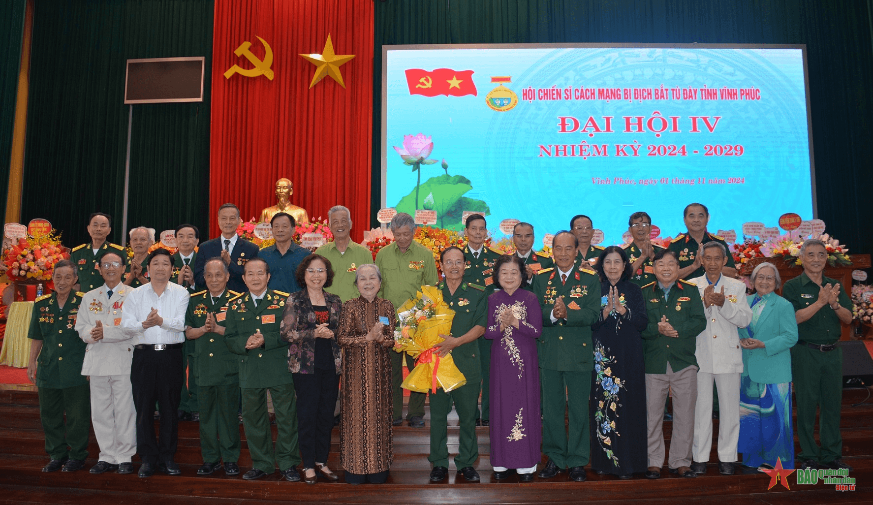 Đại hội lần thứ IV Hội Chiến sĩ cách mạng bị địch bắt tù đày tỉnh Vĩnh Phúc