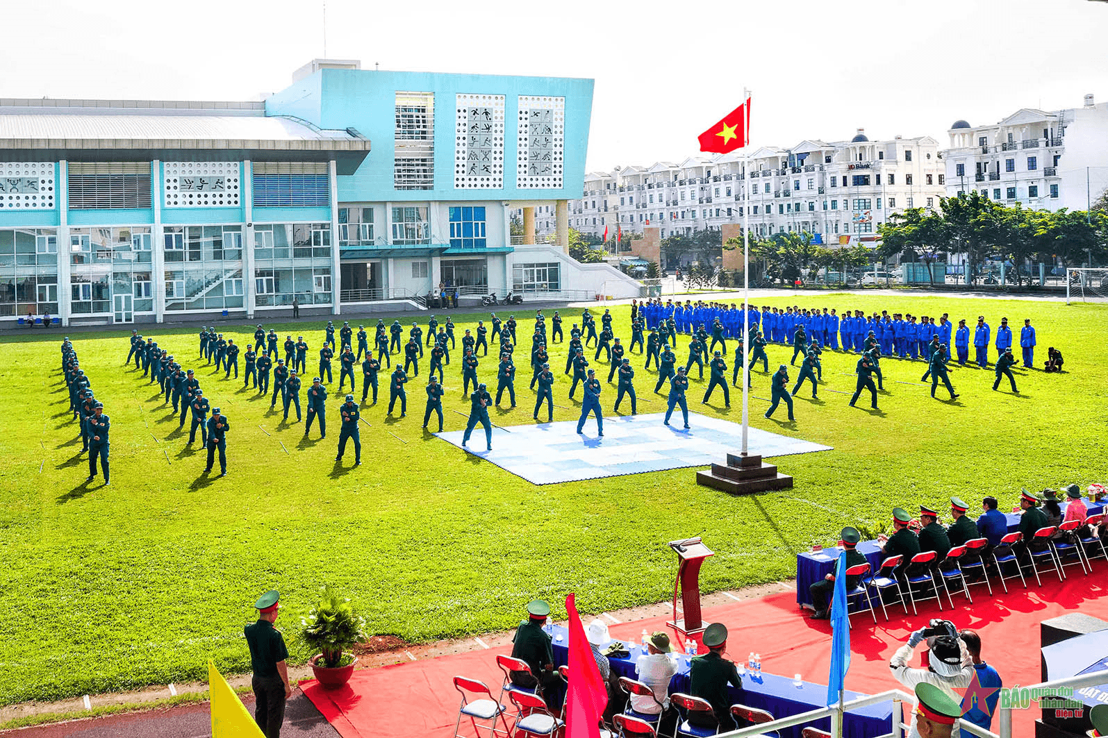 Ra mắt Câu lạc bộ Võ thuật lực lượng vũ trang và Văn hóa thể thao quận Gò Vấp