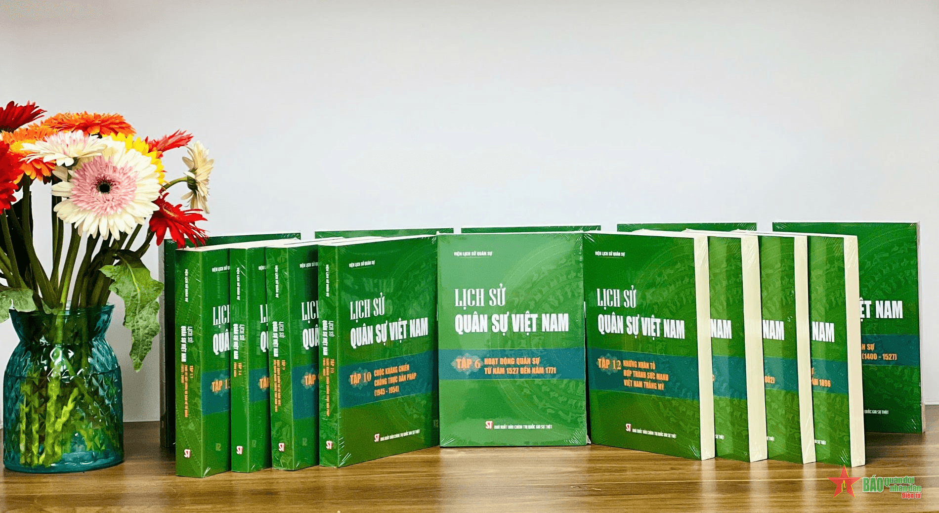 Xuất bản lần thứ ba bộ sách "Lịch sử quân sự Việt Nam"