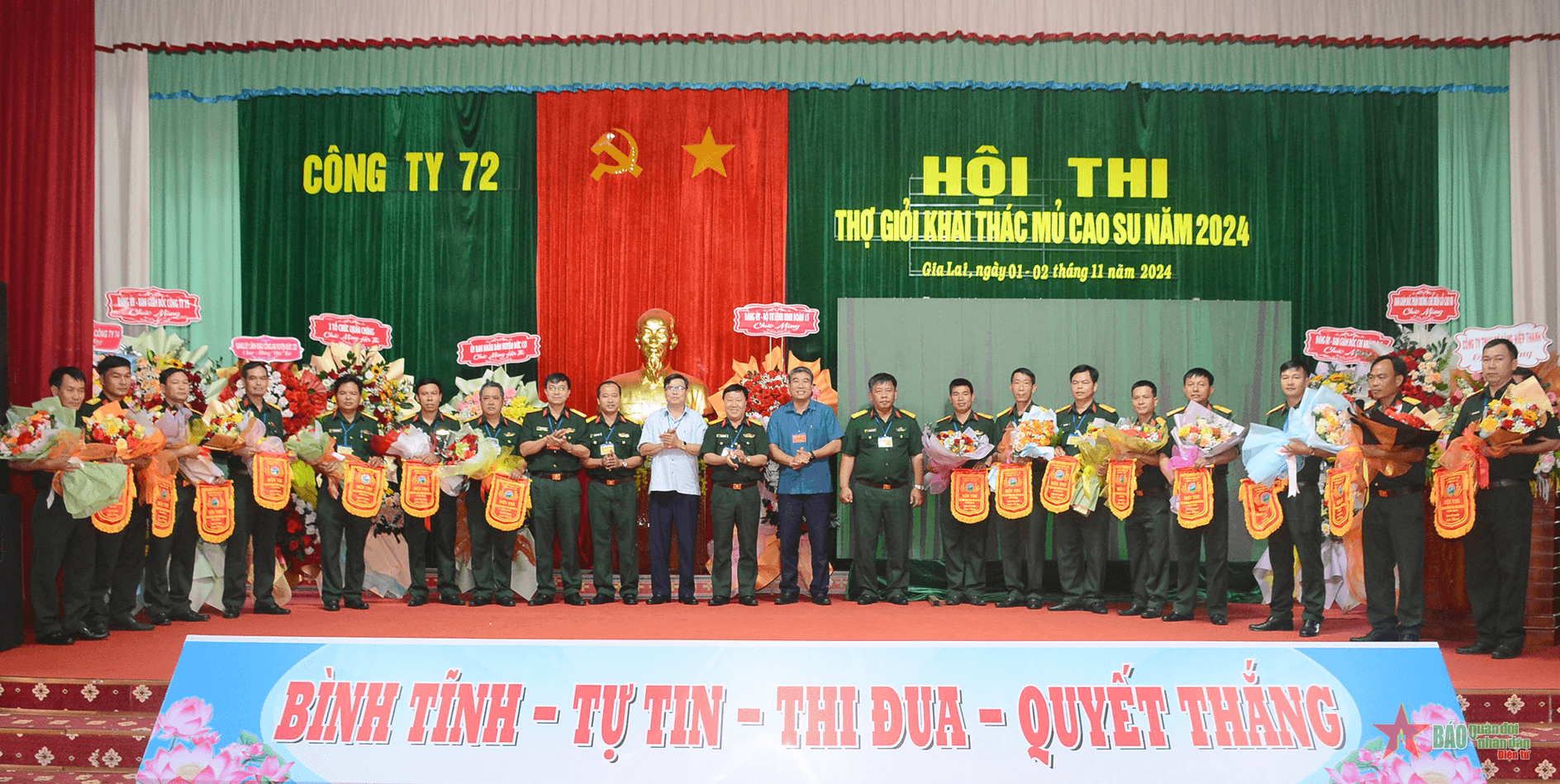 Công ty 72: Phong trào “Luyện tay nghề - Thi thợ giỏi” góp phần xây dựng vườn cây năng suất cao, bền vững