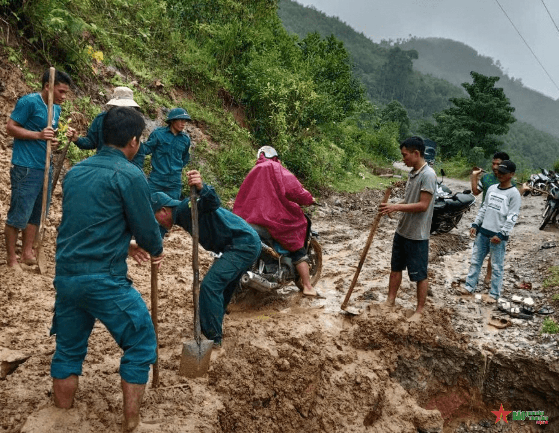 Những chiến sĩ “sao vuông” ở huyện miền núi Bắc Trà My (Quảng Nam)