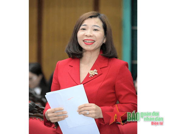 PGS, TS NGUYỄN THỊ TRƯỜNG GIANG, Phó giám đốc Học viện Báo chí và Tuyên truyền: Báo chí góp phần lan tỏa phẩm chất, nhân cách Bộ đội Cụ Hồ trong kỷ nguyên số