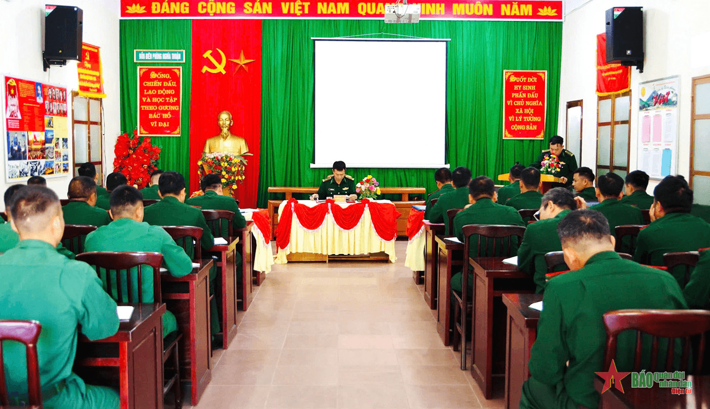 Bộ Chỉ huy Bộ đội Biên phòng tỉnh Hà Giang đối thoại với cán bộ, chiến sĩ