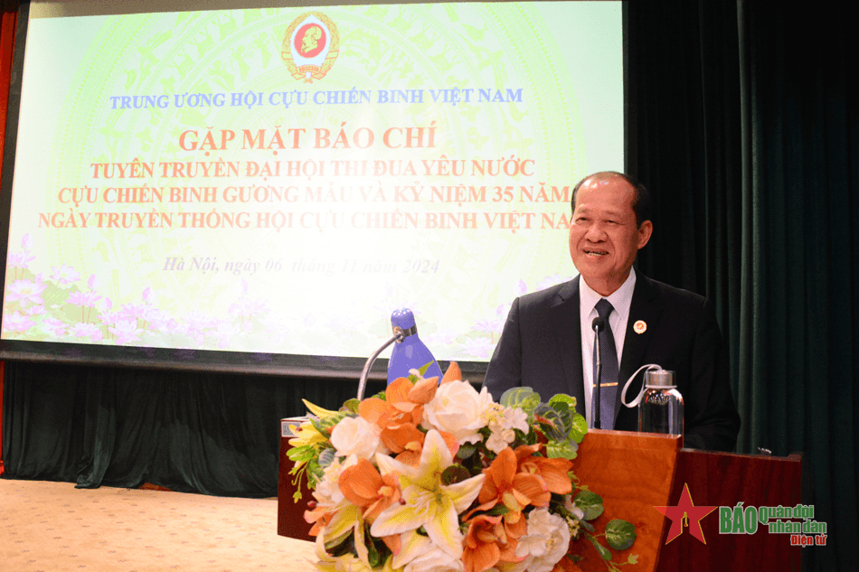 Gặp mặt báo chí tuyên truyền Đại hội Thi đua yêu nước “Cựu chiến binh gương mẫu” lần thứ VII