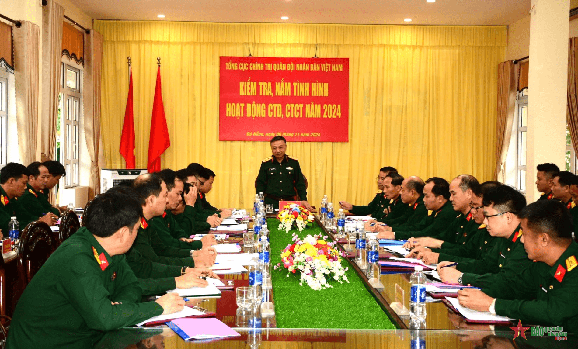 Tổng cục Chính trị kiểm tra hoạt động công tác Đảng, công tác chính trị tại Lữ đoàn 575