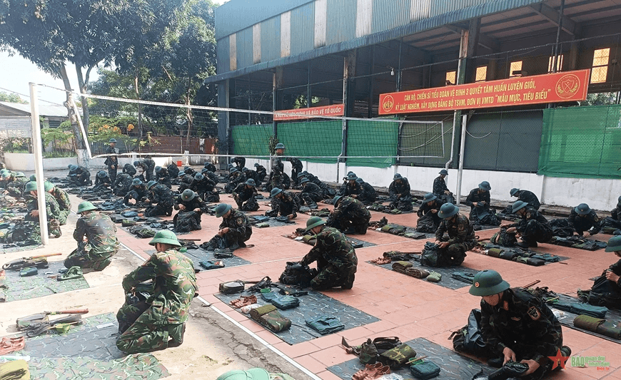 Tiểu đoàn Vệ binh 3 luôn bảo đảm mục tiêu an toàn tuyệt đối