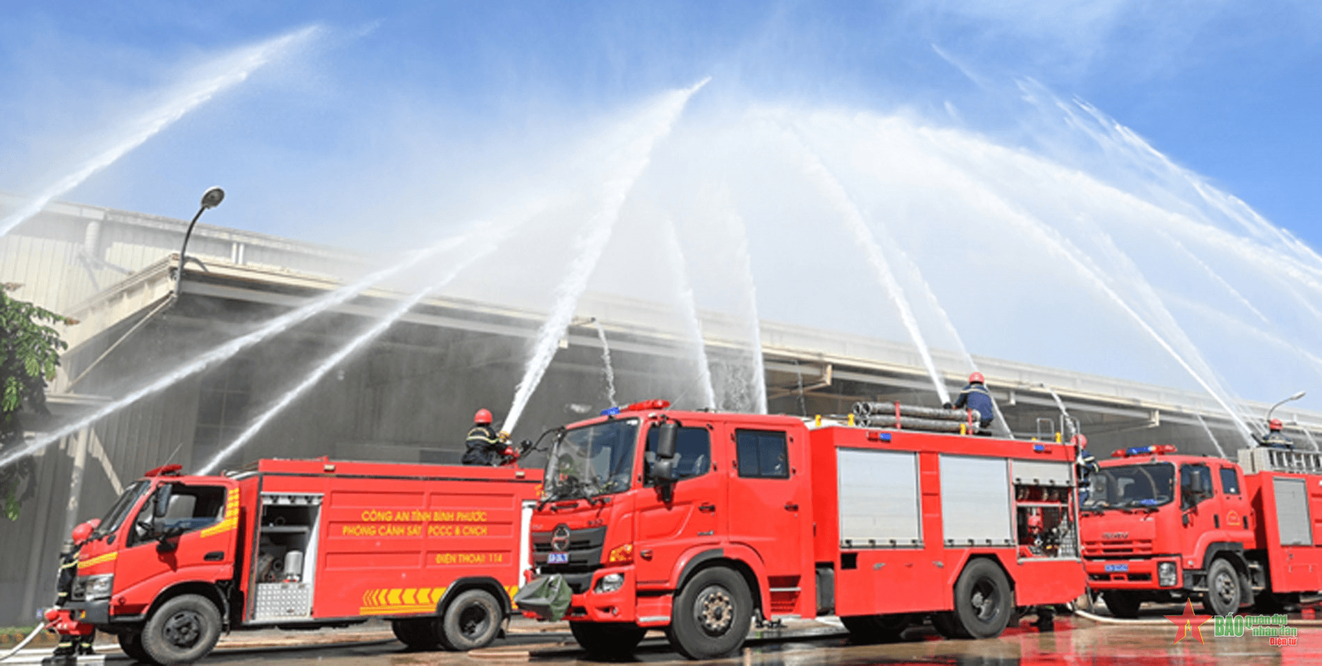 Bình Phước diễn tập phương án chữa cháy, cứu nạn cứu hộ năm 2024