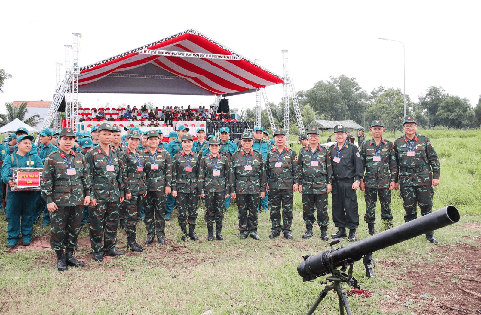 Huyện Nhà Bè thực hiện hiệu quả nhiệm vụ quân sự, quốc phòng địa phương