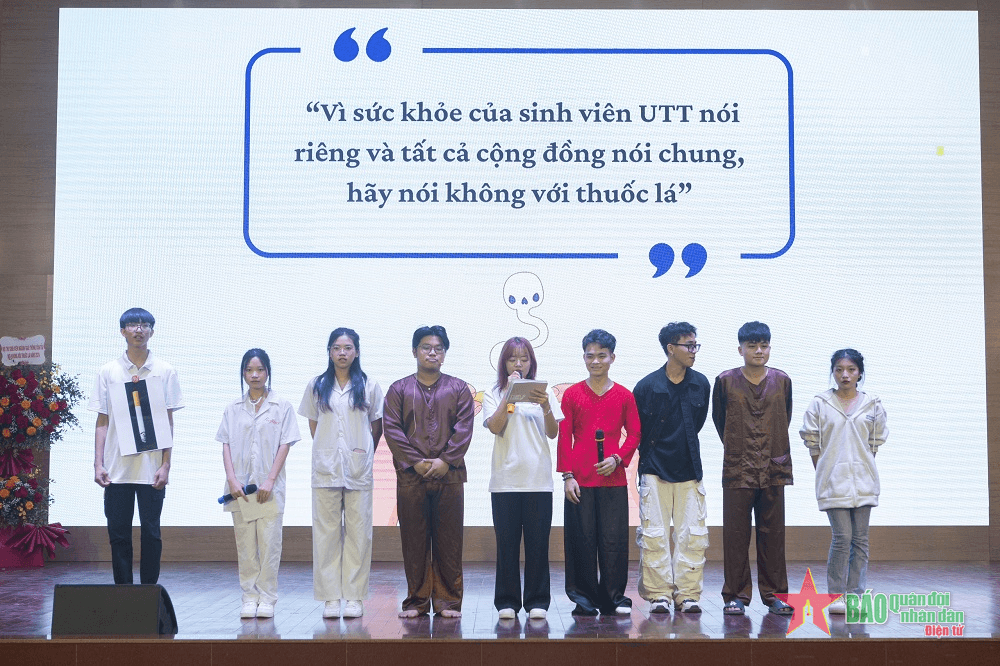 Để môi trường học đường không khói thuốc lá