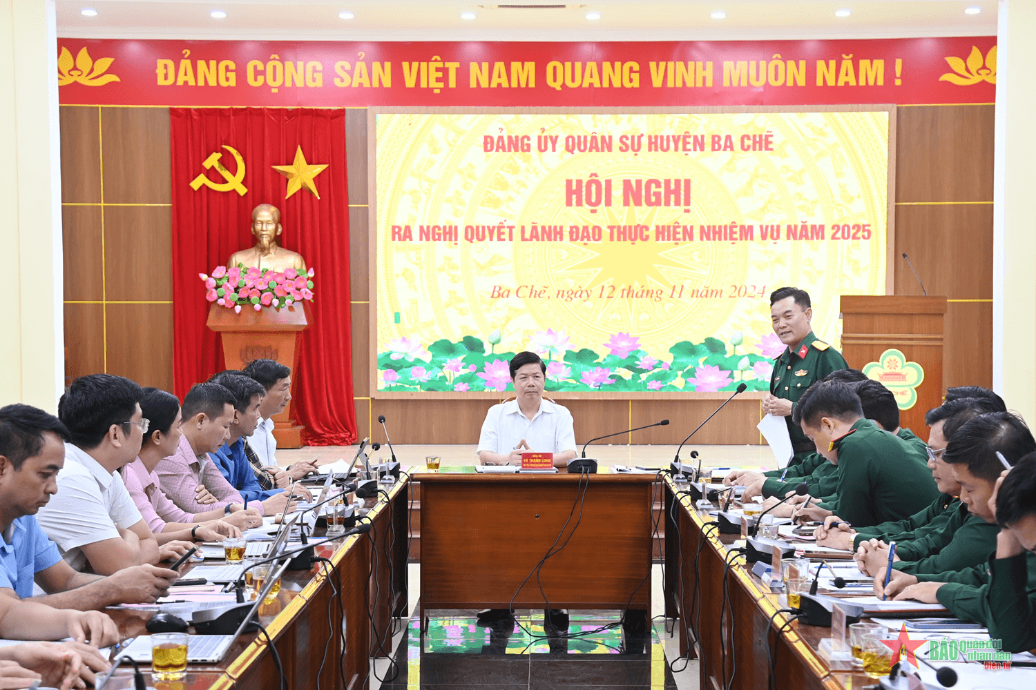 Đảng ủy Quân sự huyện Ba Chẽ (Quảng Ninh) ra nghị quyết lãnh đạo thực hiện nhiệm vụ năm 2025